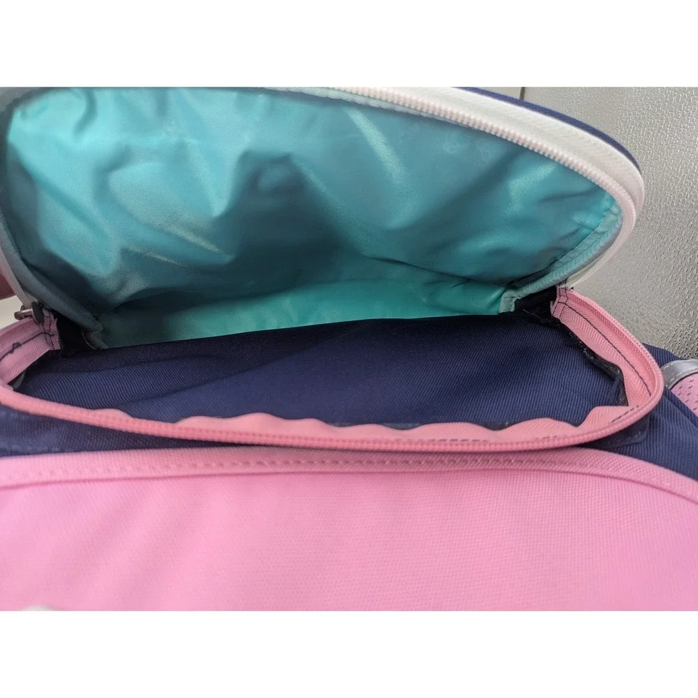 Hello Dragon Kids AGS Erogonomic Water Resistant School Backpack - Pink and Blue